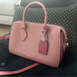 Kate Spade Pink and Mauve Leather Handbag